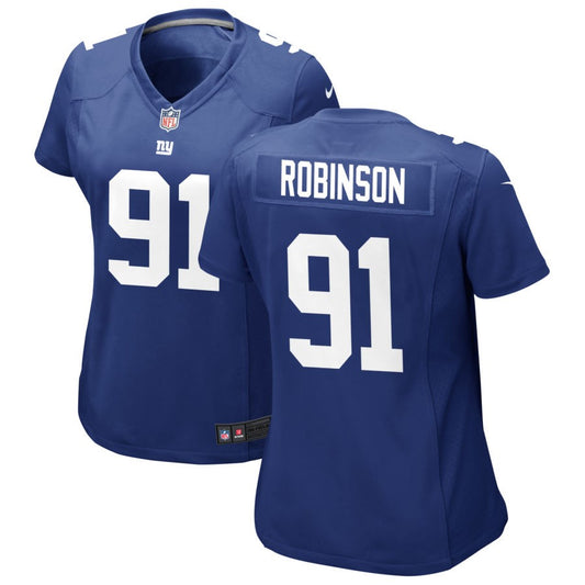 A'Shawn Robinson New York Giants Nike Women's Jersey - Royal